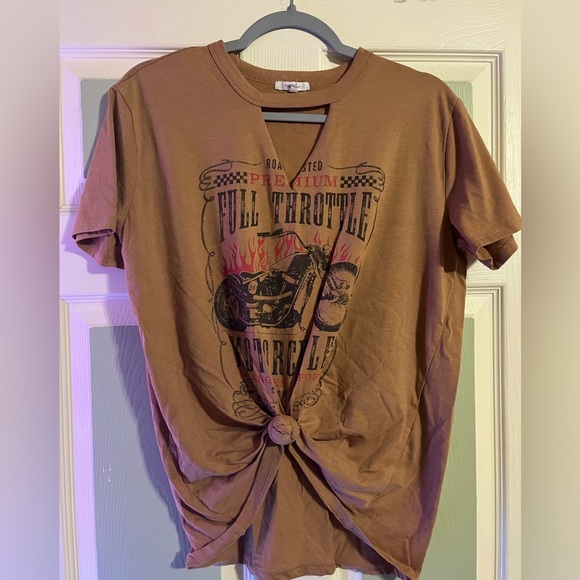 Maurices Tops - Motorcycle shirt